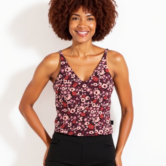 Patagonia Tops - Patagonia Hotline Racerback Floral Tank Top